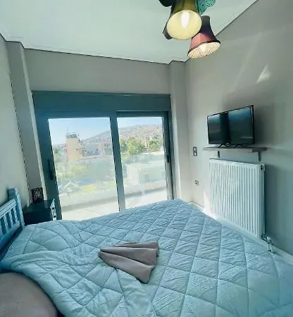 شقة Luxury Sea View Chalkís